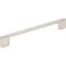 Jeffrey Alexander 160 mm Center-to-Center Polished Nickel Square Sutton Cabinet Bar Pull 635-160NI - alternate 1